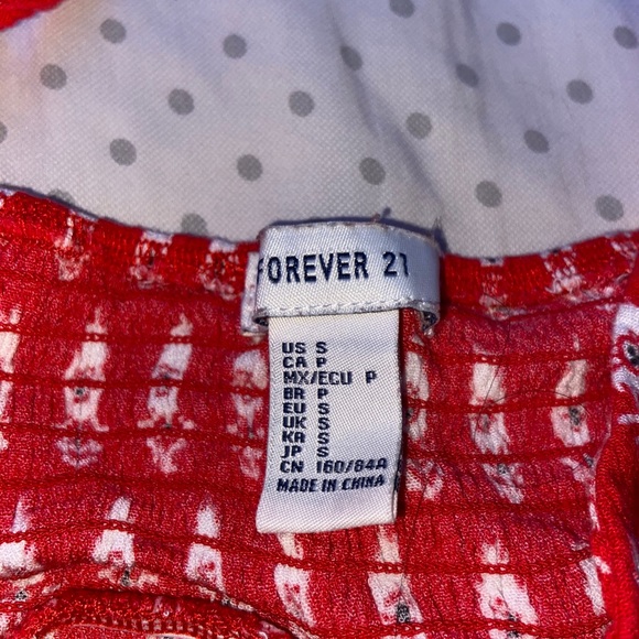 red flowy dress - Picture 2 of 2